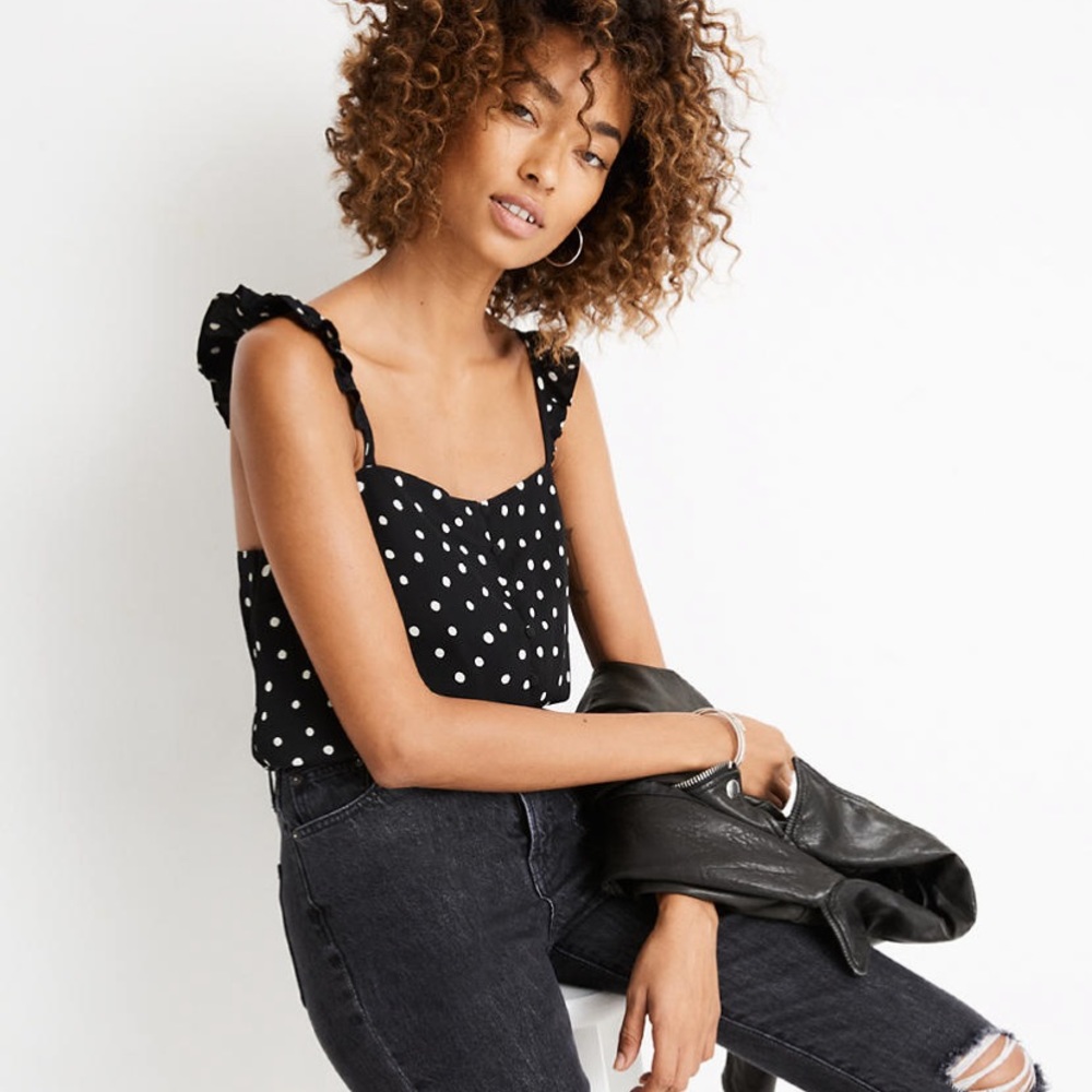 Madewell Polka Dot Cami | 2